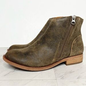 Kork Ease Riley Distressed Suede Bootie 6 1/2 M